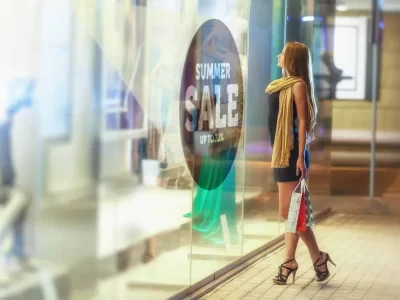 Switchable Smart Glass Retail Storefront Windows